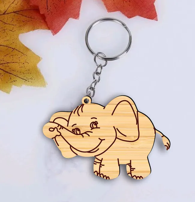 Elephant keychain