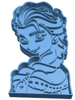 Elsa cookie cutter