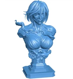 Female titan bust