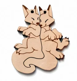 Fox keychain