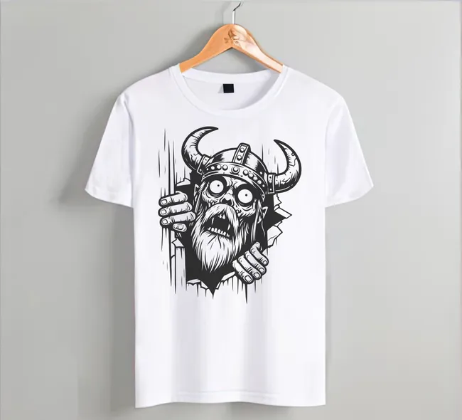 Funny Viking Zombie