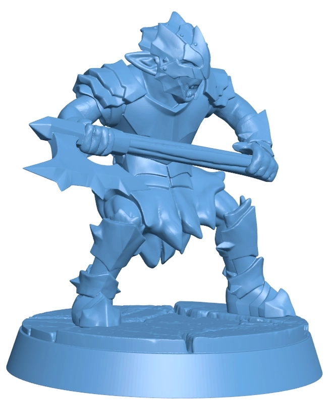 Goblin with large axe