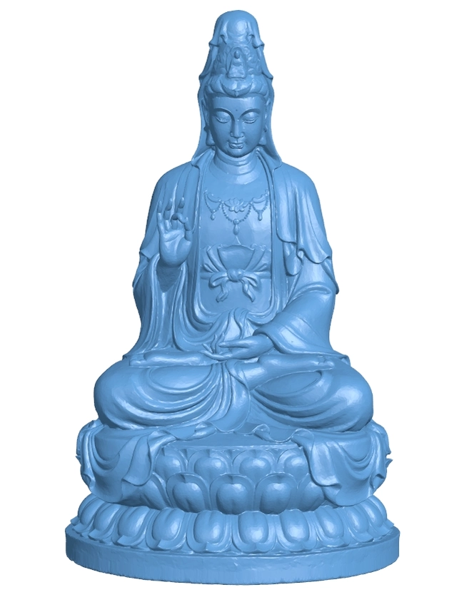 Guanyin on Lotus