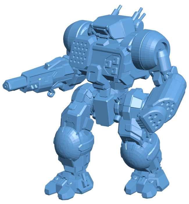 HGN-IIC Highlander for Battletech - Robot