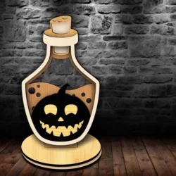 Halloween bottle