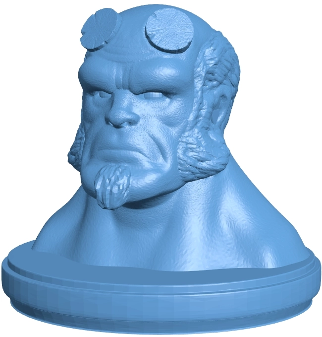 Hellboy bust