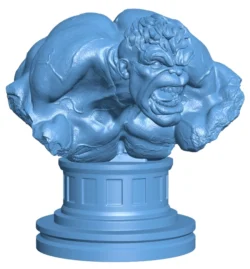 Hulk bust – superman