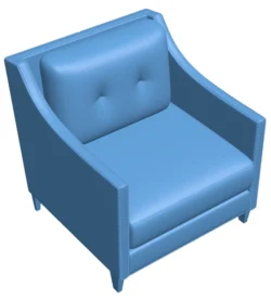 Indoor armchair