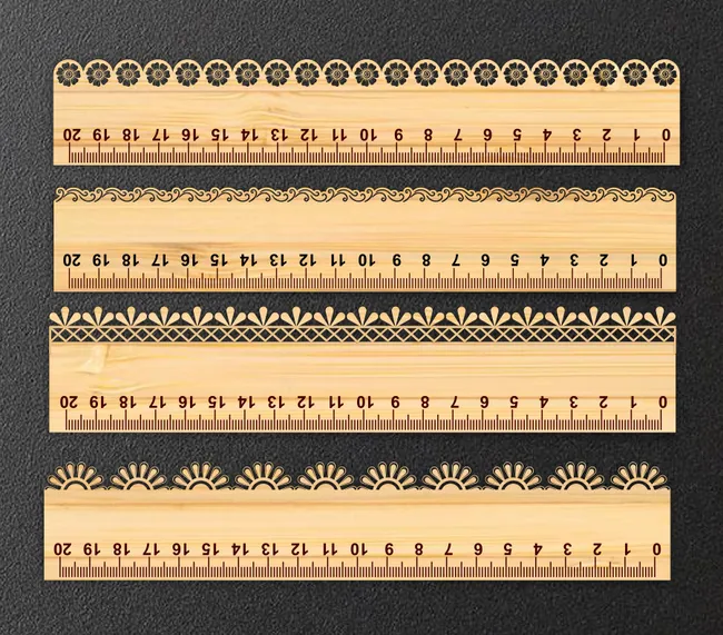 Lace ruler