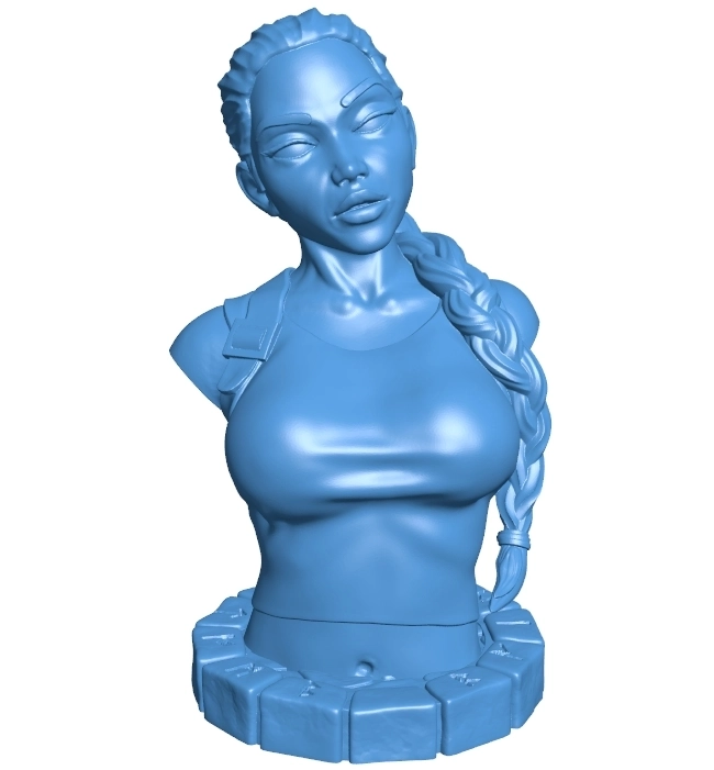 Lara croft bust