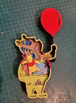 Layered Winnie Pooh