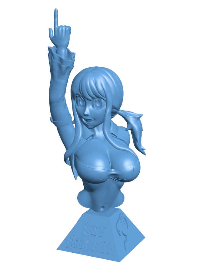 Lucy Heartfilia bust