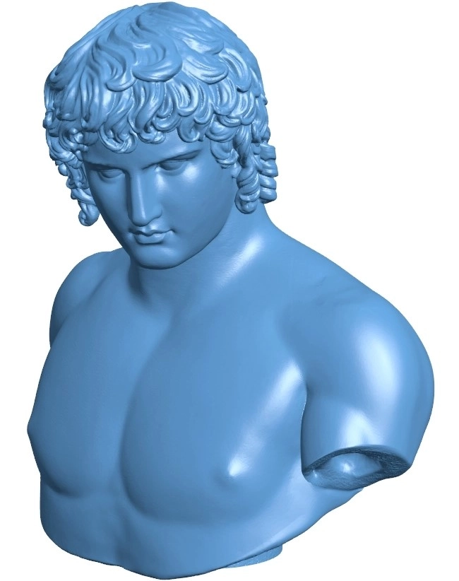 Portrait of Antinous – Famous statue