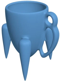 Rocket-shaped cup