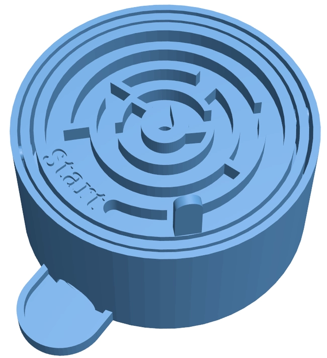 Round Tilt Maze