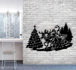 Santa Claus wall decor