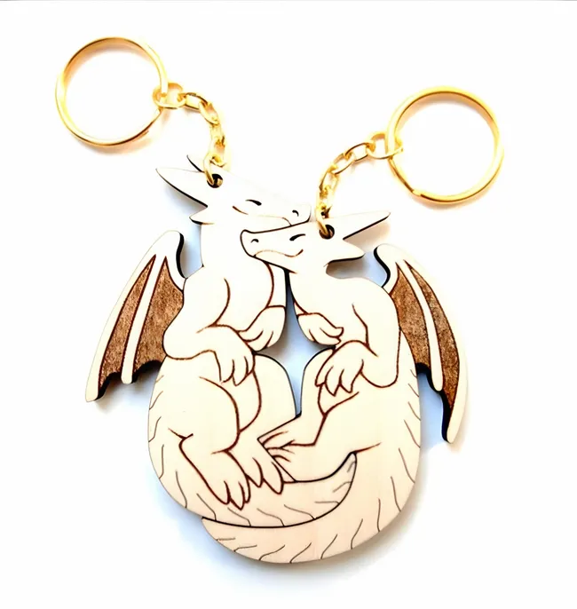 Dragon keychain