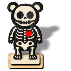 Skeleton bear