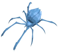 Spider Monster Lowpoly