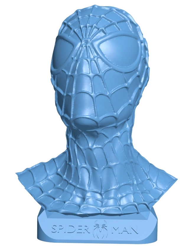 Spider magnet - bust superhero