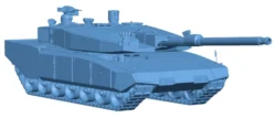 Tank vehicles in battle