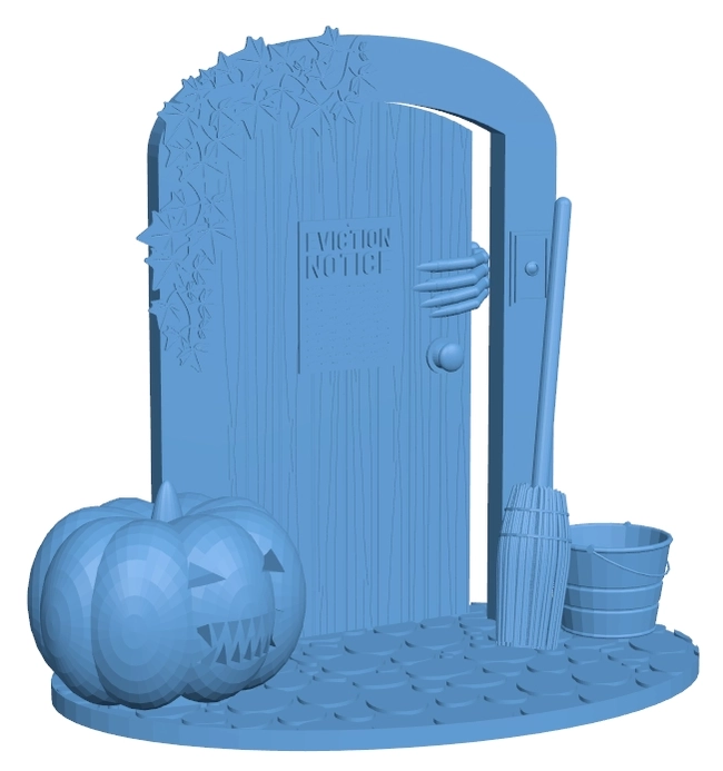 The hallowen goal door