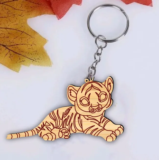 Tiger keychain