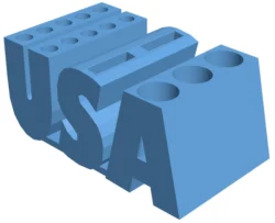 USA pencil holder