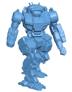 VND-1SIB Vindicator Saint Ives Blue for Battletech – Robot