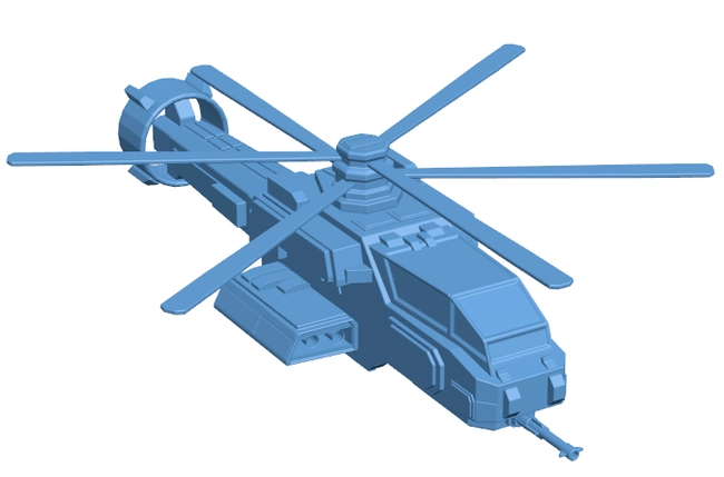 Warrior H8 Helicopter