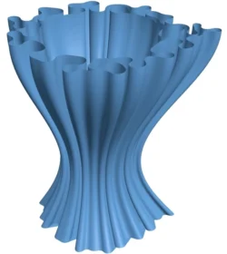 Wavy vase