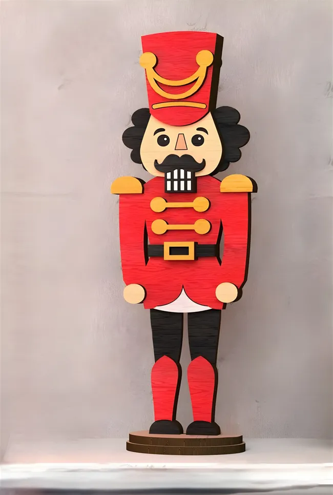 Wooden nutcracker