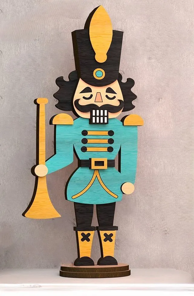 Wooden nutcracker