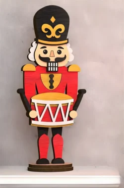 Wooden nutcracker