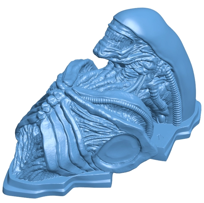 Xenomorph Bust - Wall Mount