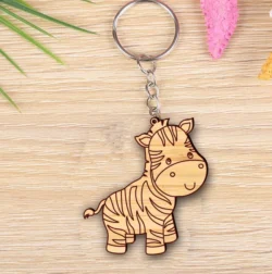 Zebra keychain