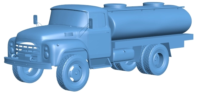 Zil vehicles transport fuel