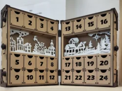 Advent calendar book