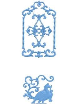 Door frame pattern