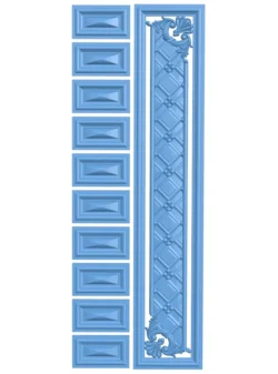 Door frame pattern