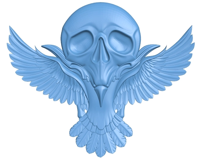 Raven skull