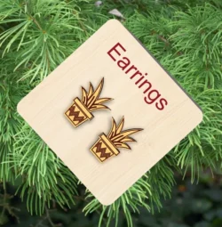 Cactus earrings