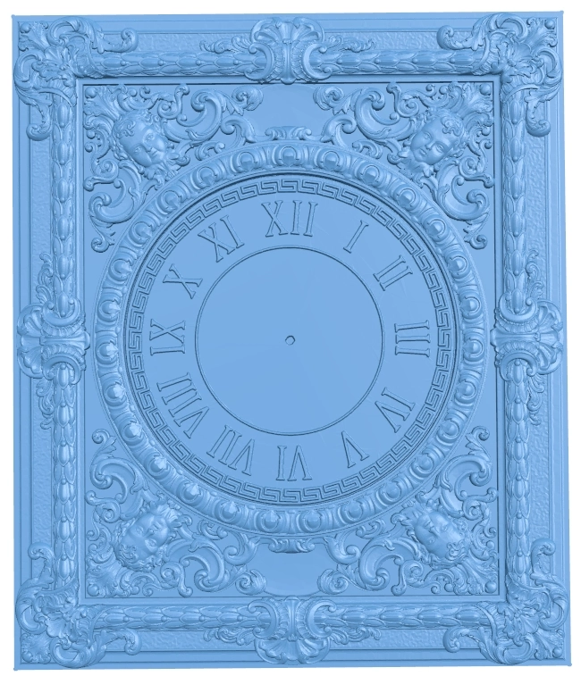 Wall clock pattern (2)