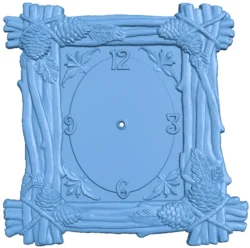 Wall clock pattern