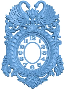 Wall clock pattern