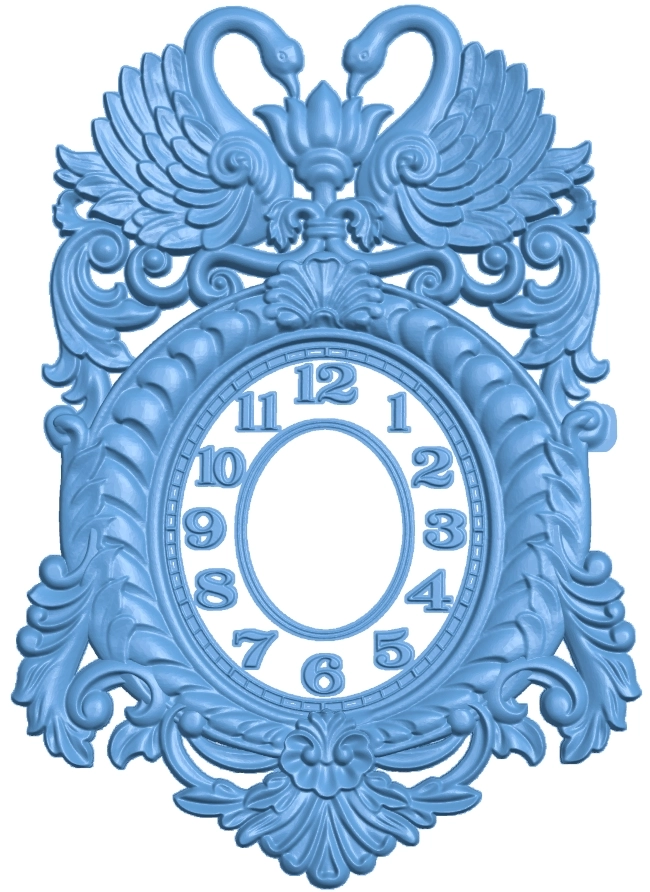 Wall clock pattern (7)