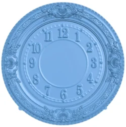 Wall clock pattern