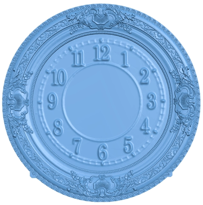 Wall clock pattern (8)