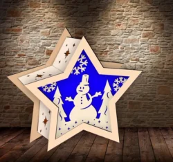 Christmas star lamp