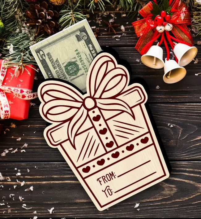 Gift card holder